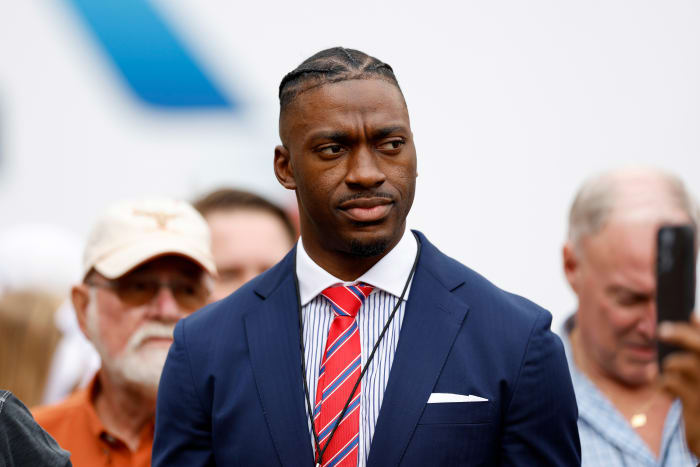 Robert Griffin III at Darrell K Royal-Texas Memorial Stadium