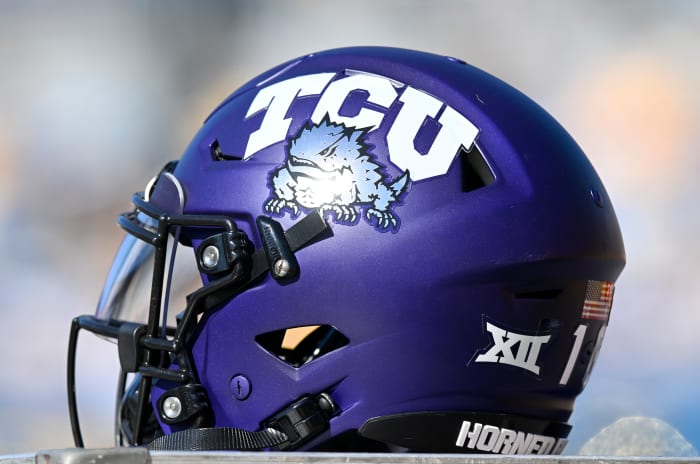 TCU Horned Frogs helmet