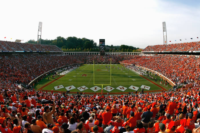 Virginia football stadium against USC.