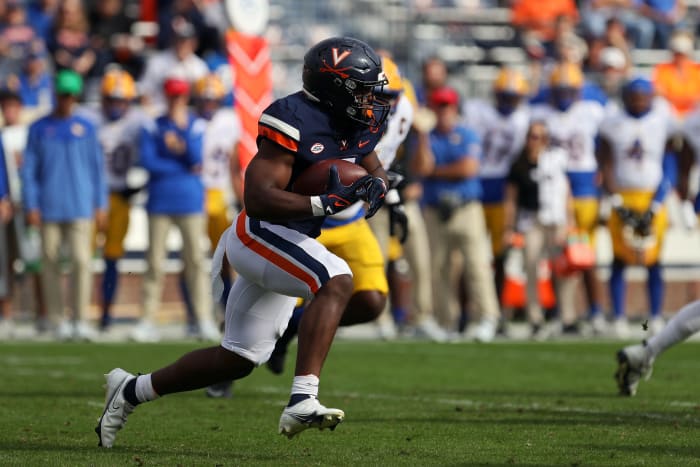 Mike Hollins Virginia Cavaliers running back