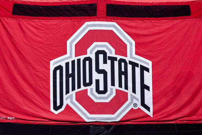 A look at the Ohio State medical tent on the field.