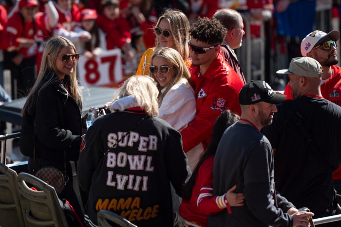 Brittany Mahomes Got Special Medical Treatment Before Super Bowl Parade ...