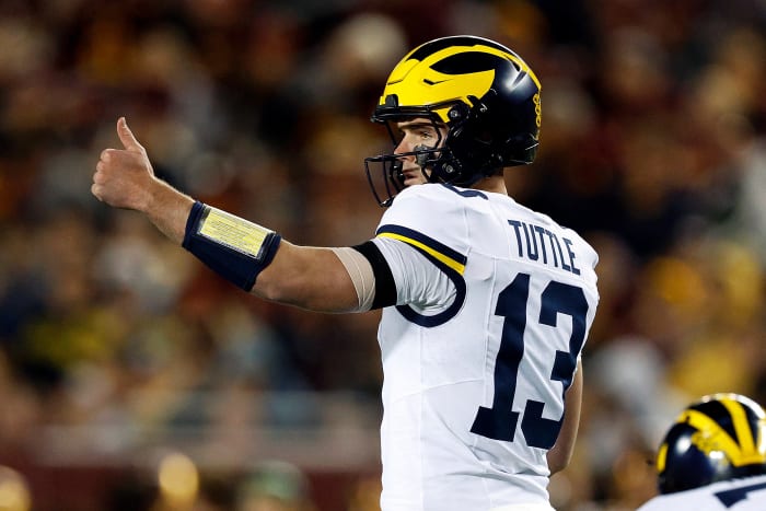 Michigan Quarterback Jack Tuttle Reveals Decision On Seventh Season ...