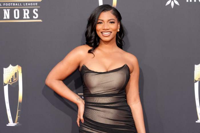 Taylor Rooks at the NFL Honors.