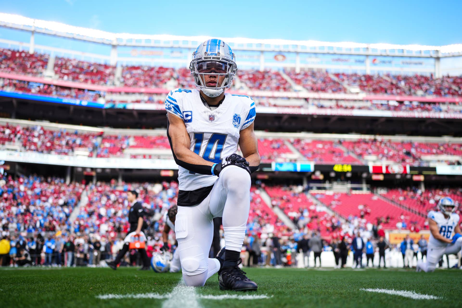 Amon-Ra St. Brown Leaks DM From Cowboys Player After Blowout Win - The Spun