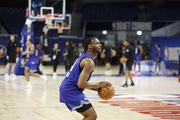 Bronny James 'Crushed' Drill At The NBA Draft Combine - The Spun