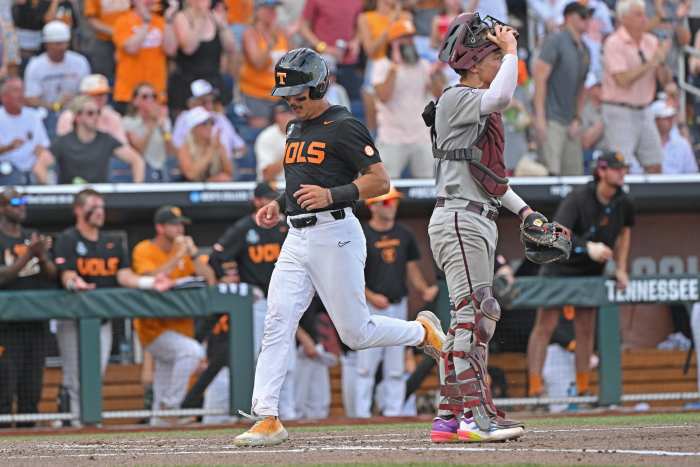 Video: Tennessee Player Uses Outrageous Slide To Score Key Run In CWS ...