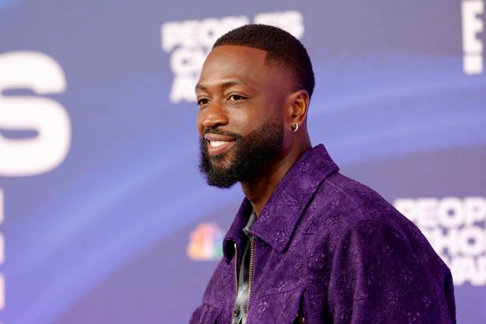 Former Miami Heat guard and NBA Hall of Famer Dwyane Wade.