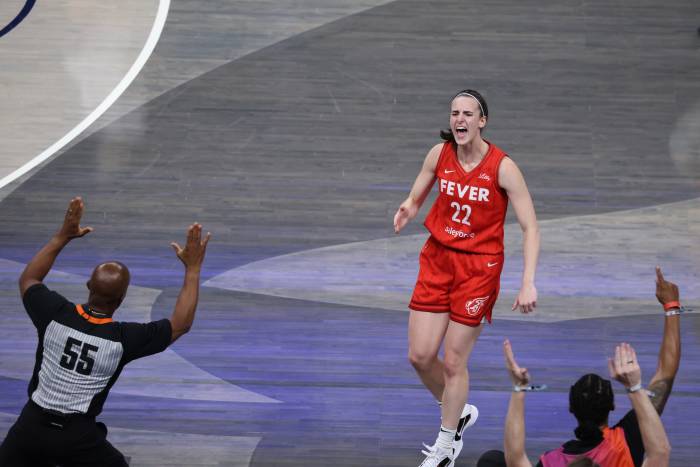 WNBA Ref Getting Crushed For Caitlin Clark Technical Foul Call - The Spun