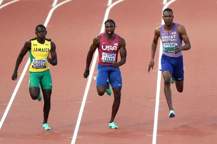 Major Track Race Was Delayed After Golf Cart Collision The Spun What   Day 2   World Athletics Championships Budapest 2023 