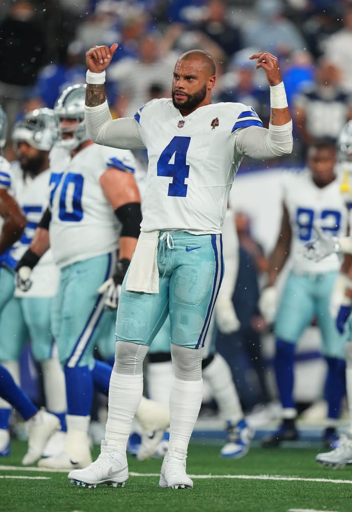 Dak Prescott Has A Special Patch On His Uniform Here S What It Is   Dallas Cowboys V New York Giants 