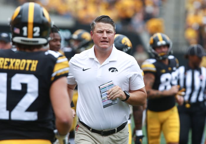 Former Iowa Offensive Coordinator Brian Ferentz Lands New Big Ten Job ...