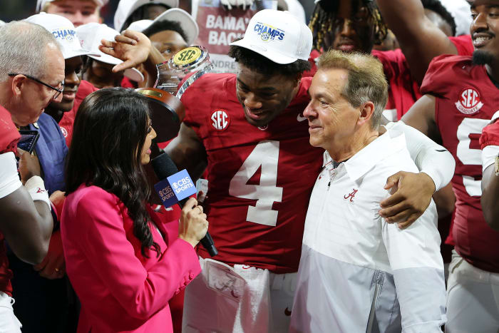 Nick Saban Had Simple Final Message For Jalen Milroe Before Kickoff ...