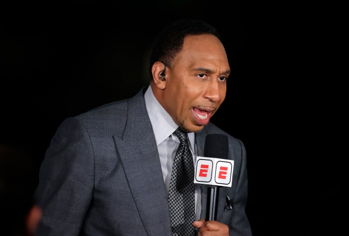 Stephen A. Smith Answers Absurd Question About Big Justice, The Rizzler ...