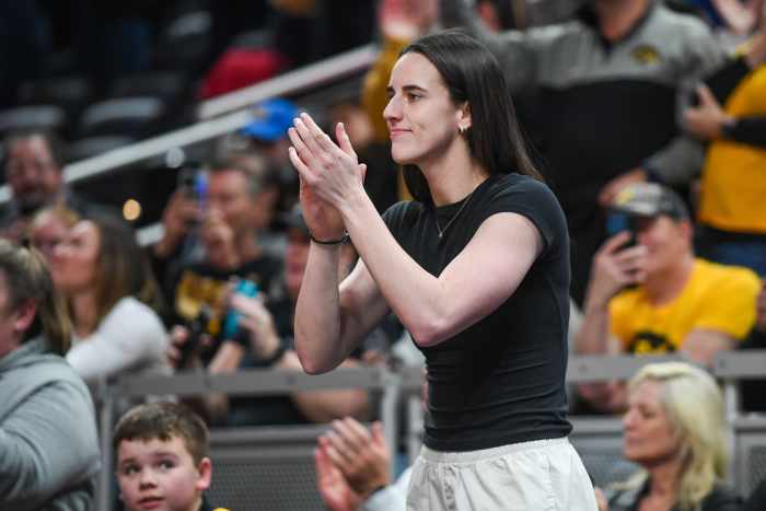 Caitlin Clark in Iowa.