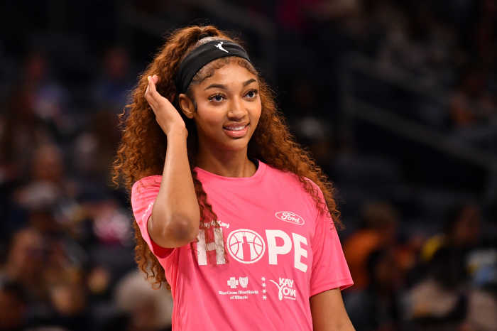 Chicago Sky forward Angel Reese.