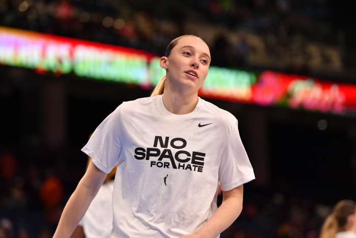 Dallas Wings guard Paige Bueckers.