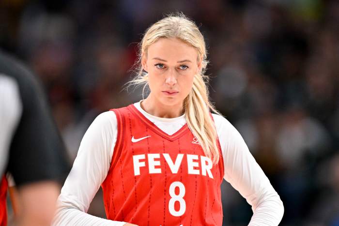 Indiana Fever guard Sophie Cunningham.