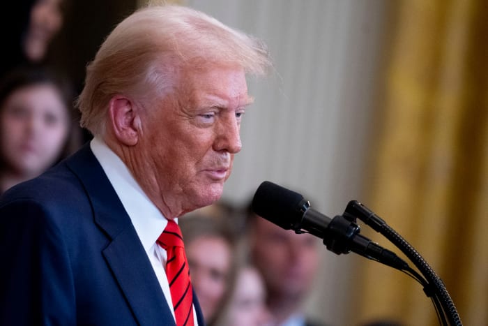 Donald Trump at president of the U.S.