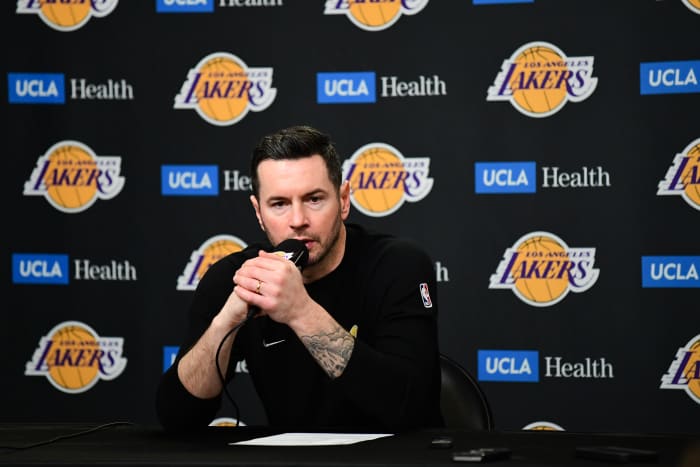 J.J. Redick as Lakers head coach.