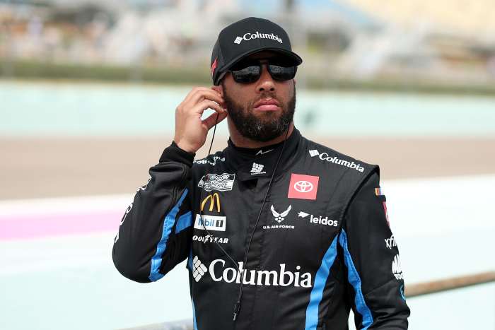 Bubba Wallace of the No. 23 car.