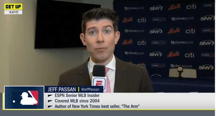 Look: Tweet From ESPN's Jeff Passan Is Going Viral - The Spun