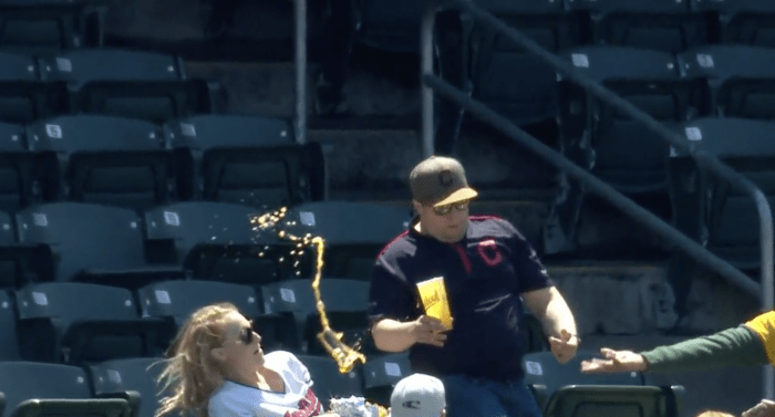 Look: MLB Fan's Embarrassing Foul Ball Catch Goes Viral - The Spun