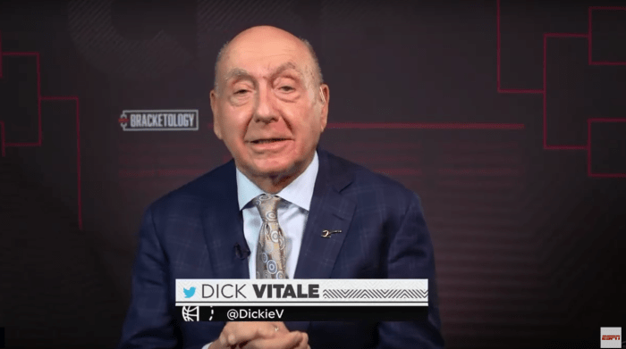 ESPN's Dick Vitale Releases His New Top 4 - The Spun