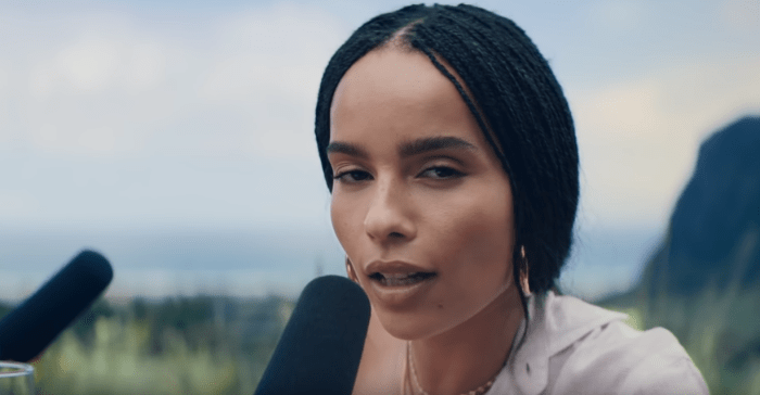 Heres Why Zoe Kravitz Whispered During Michelob Commercial The Spun 1257