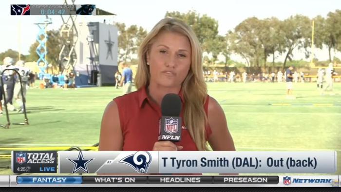 Video: NFL Network's Jane Slater Accidentally Says 