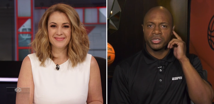Watch A SportsCenter Anchor Got Pranked On Air This Morning The Spun 
