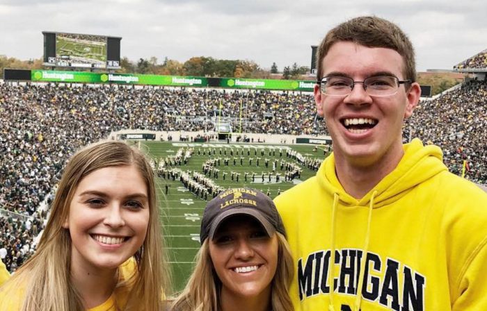 Michigan Fan Who Became Meme Last Season Is Much Happier This Year ...