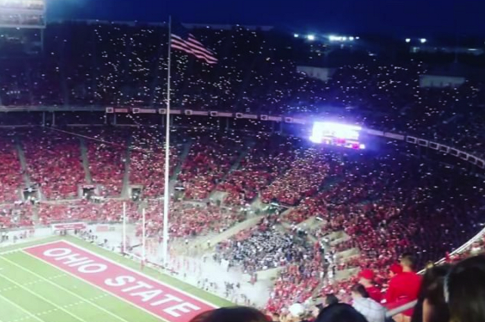 Here's A Cool Video Of Ohio State Fans Doing The 'O-H-I-O' - The Spun