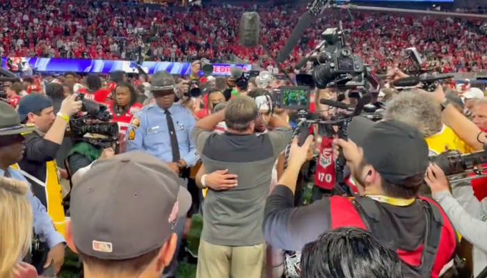 Look: Kirby Smart Postgame Handshake Video Going Viral - The Spun: What's Trending In The Sports