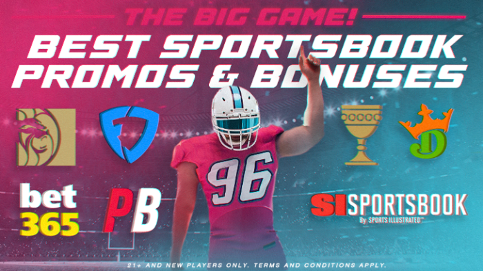 Super Bowl Sportsbook Promos, Apps & Bonuses: DraftKings, FanDuel ...