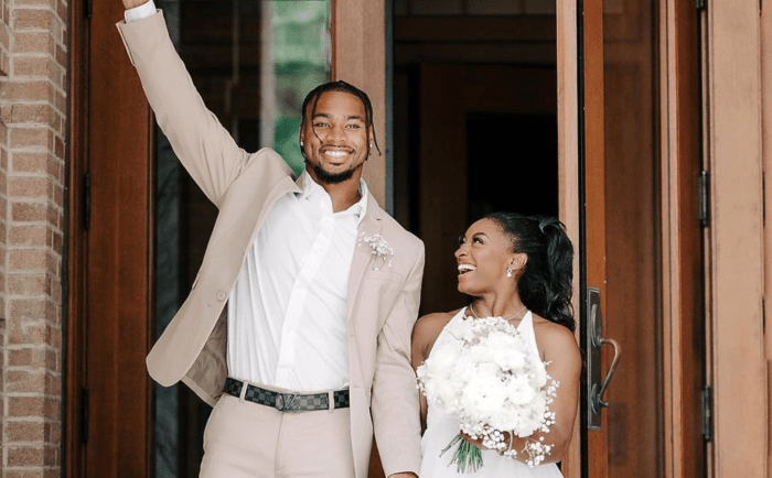 Simone Biles' Husband Comes To Her Defense After Fan's Story Goes Viral