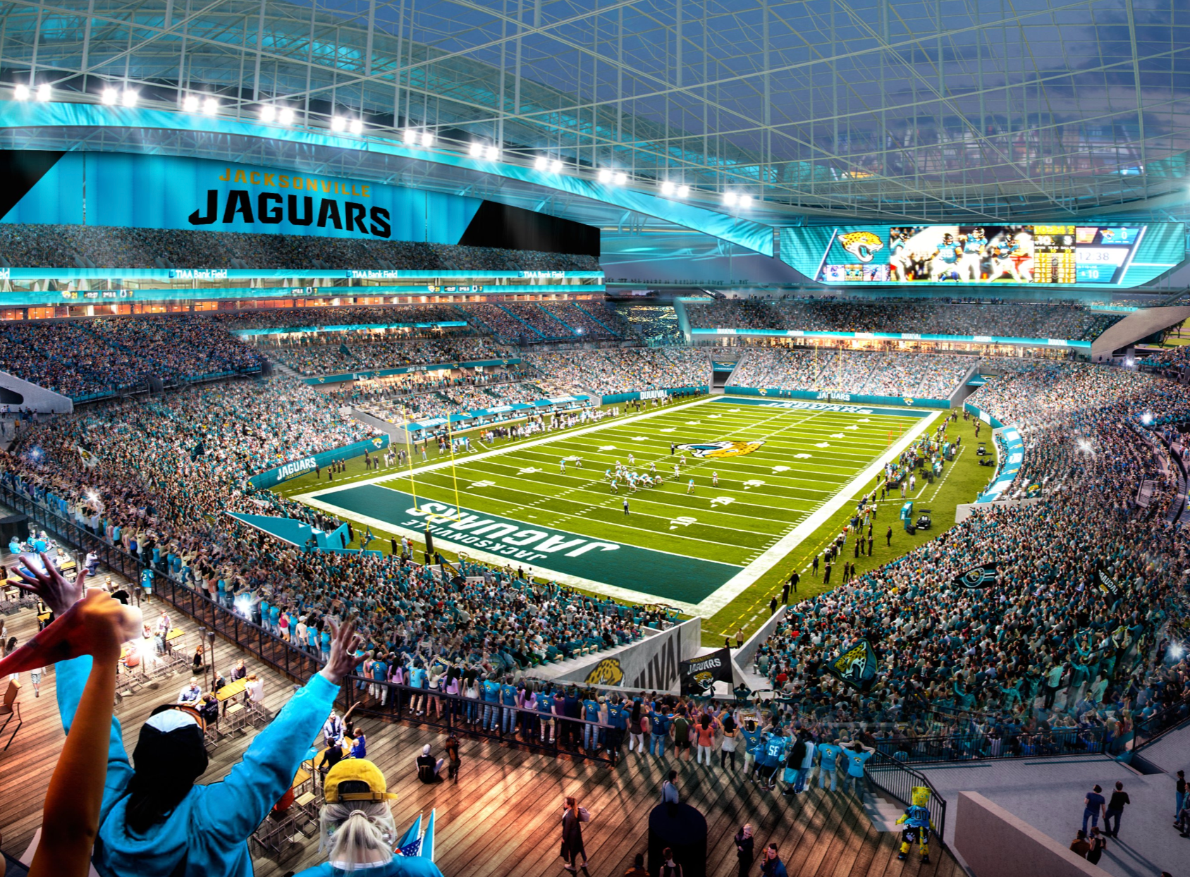 Everyone's Loving Photos Of Jacksonville's 'Stadium Of The Future