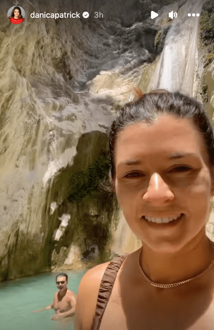 Danica Patrick Swims By Waterfall In New Vacation Photo - The Spun