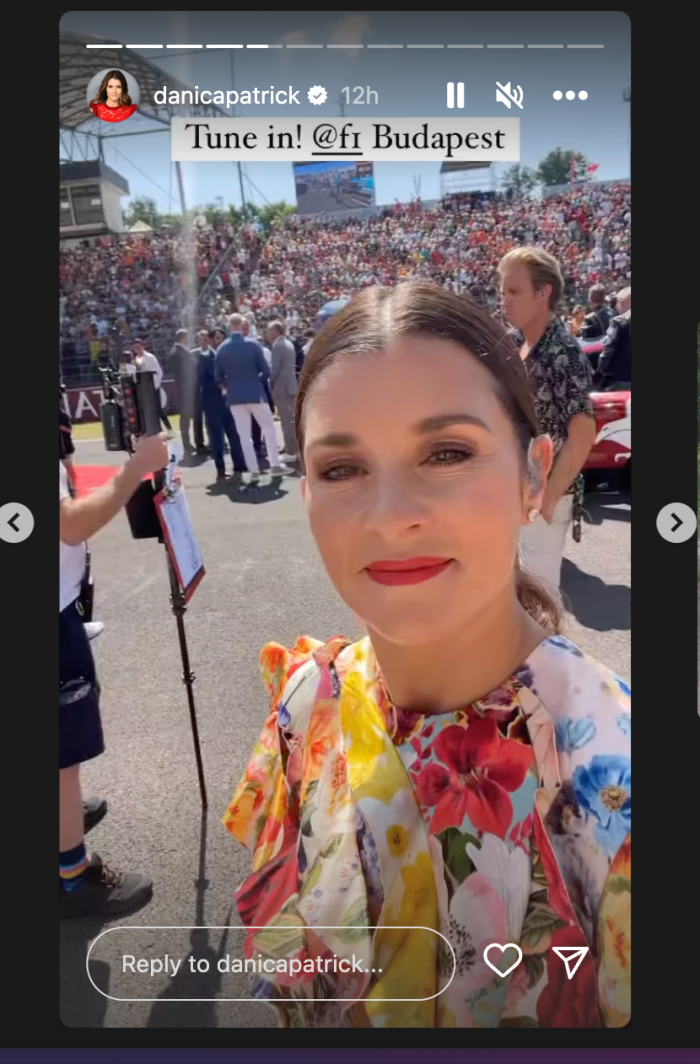 Danica Patrick Goes Viral For Her Outfit At Formula 1 Race - The Spun