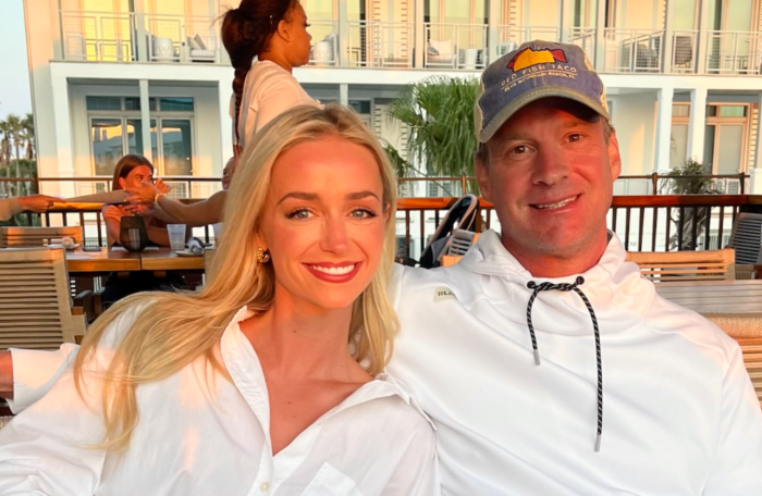 Lane Kiffin Takes Photo With Young Girlfriend After Winning Bowl Game ...