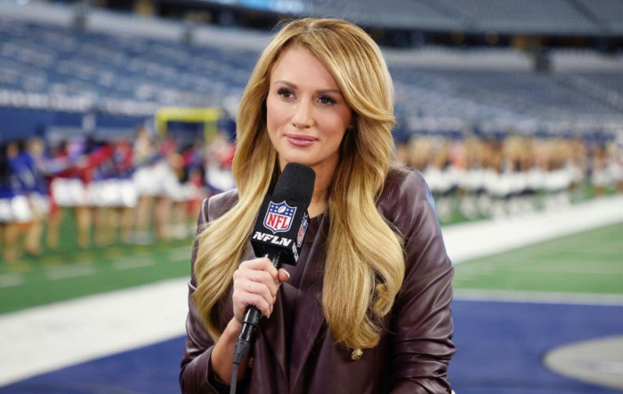 NFL Network Reporter Stunned By Dak Prescott Girlfriend's Outfit - The Spun