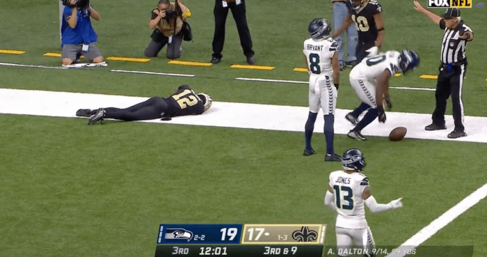 Video: Saints Rookie Chris Olave Suffers Terrifying Injury - The Spun