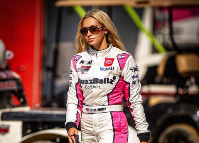 Former College Football Cheerleader Is Pursuing NASCAR Career - The Spun