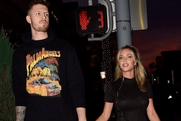 Isaiah Hartenstein and his wife.