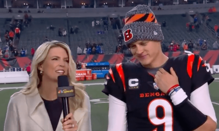 NFL Fans React To Joe Burrow's Viral Postgame Interview - The Spun