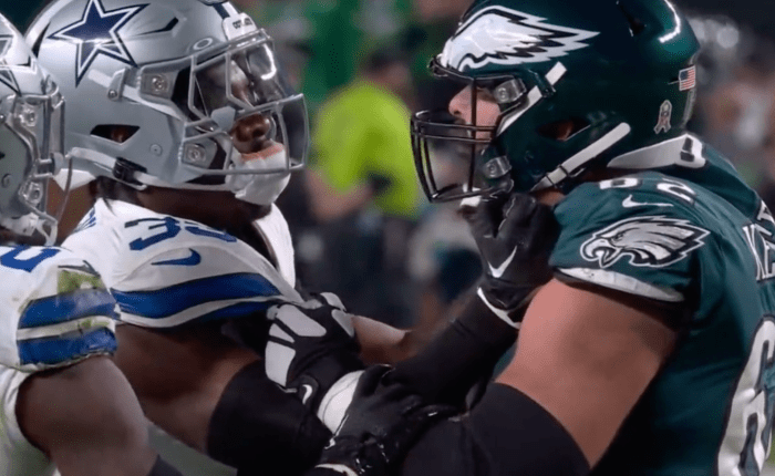 Video Shows Why Jason Kelce Got So Mad At Cowboys Player - The Spun