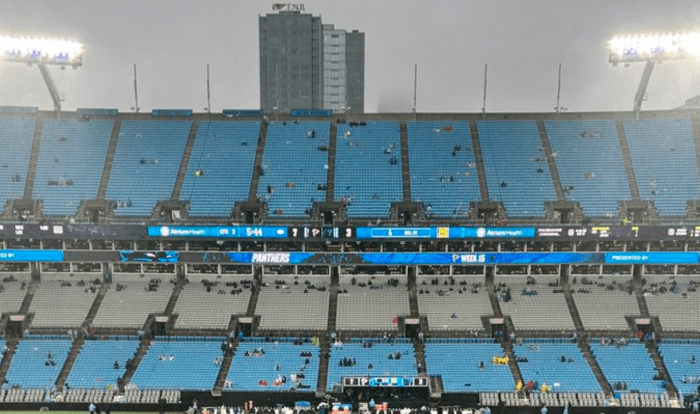 NFL Stadium Empties Out At Halftime Sunday Afternoon - The Spun