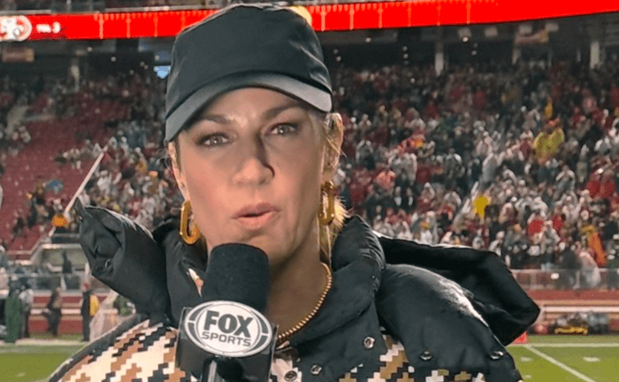 Everyone Made Same Joke About Erin Andrews' Outfit On Saturday - The Spun