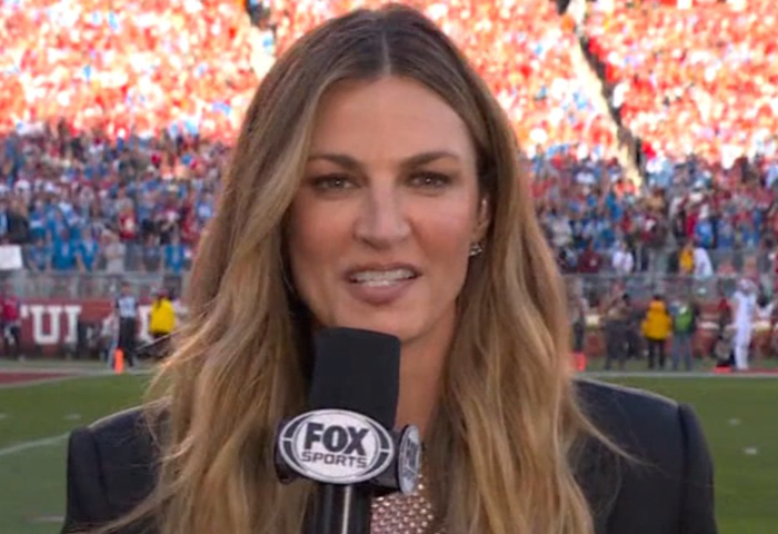 Erin Andrews' Outfit For The NFC Championship Is Going Viral - The Spun