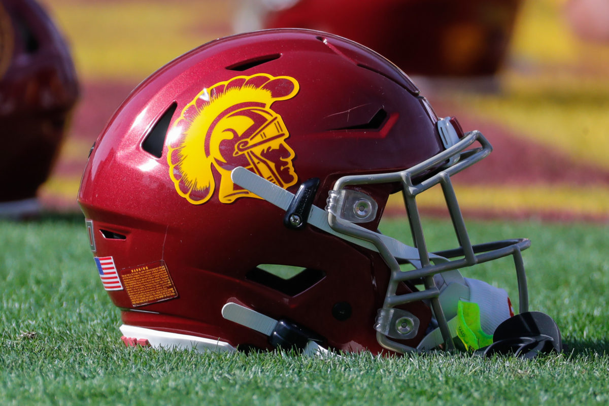 USC Trojans helmet